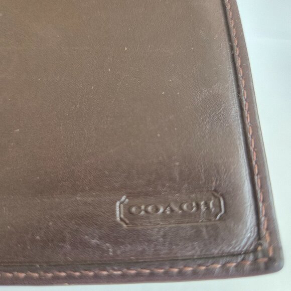 EUC Vintage Coach Bridle Collection Wallet in Mahogany – Italy - Picture 6 of 10